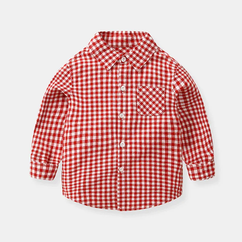 Kemeja Anak Casual Motif