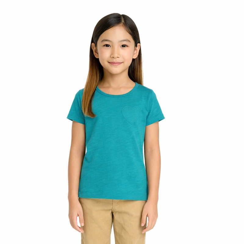 Short Sleeve Wanita Old Navy Basic Tee Tosca