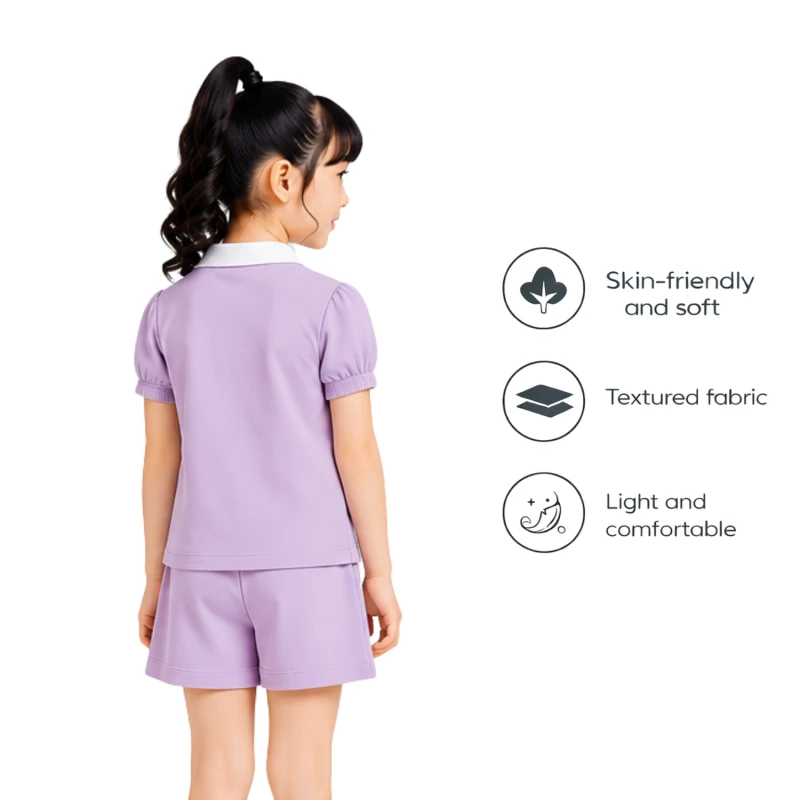 Setelan Anak Perempuan Lilac Favorite 3004