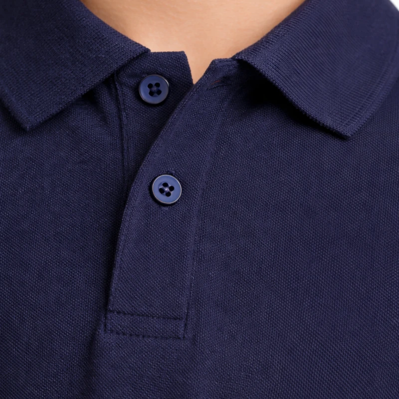 Polo Shirt Navy Casual Look