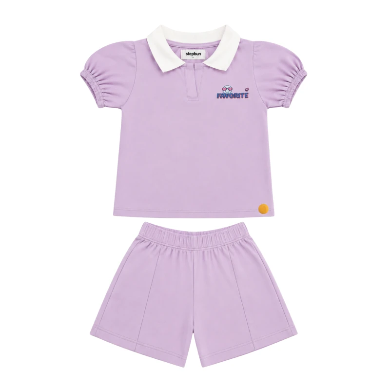 Setelan Anak Perempuan Lilac Favorite 3004
