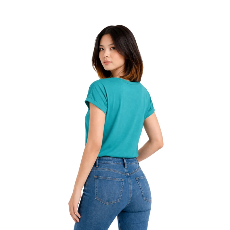 Atasan Wanita V-Neck Tosca