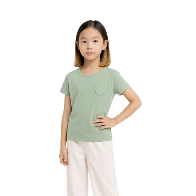 Short Sleeve Wanita Old Navy Basic Tee Sage