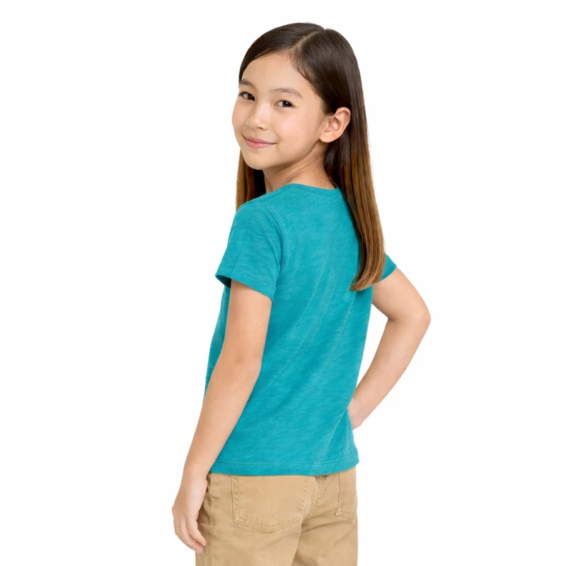 Short Sleeve Wanita Old Navy Basic Tee Tosca