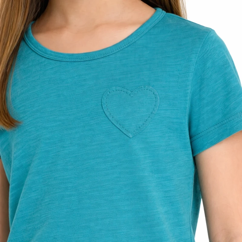 Short Sleeve Wanita Old Navy Basic Tee Tosca