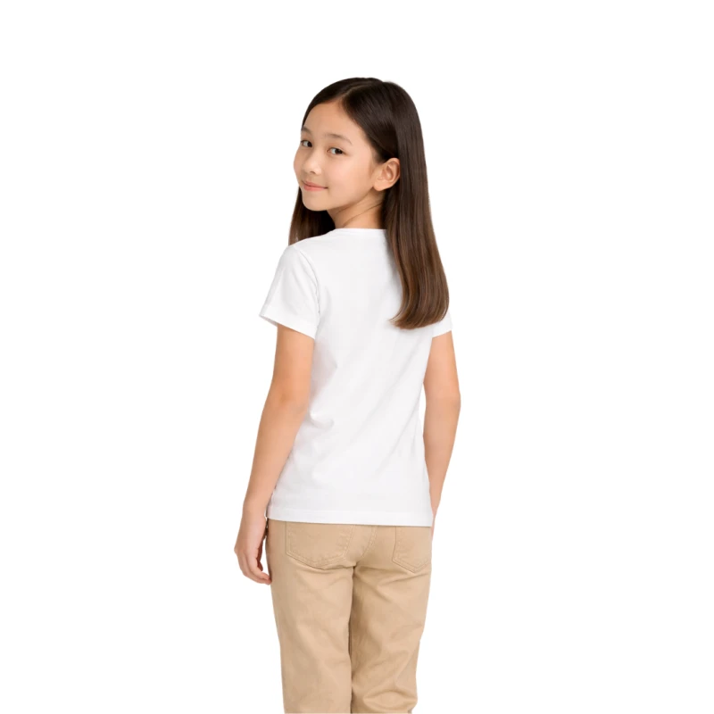 Short Sleeve Wanita Old Navy Basic Tee Putih