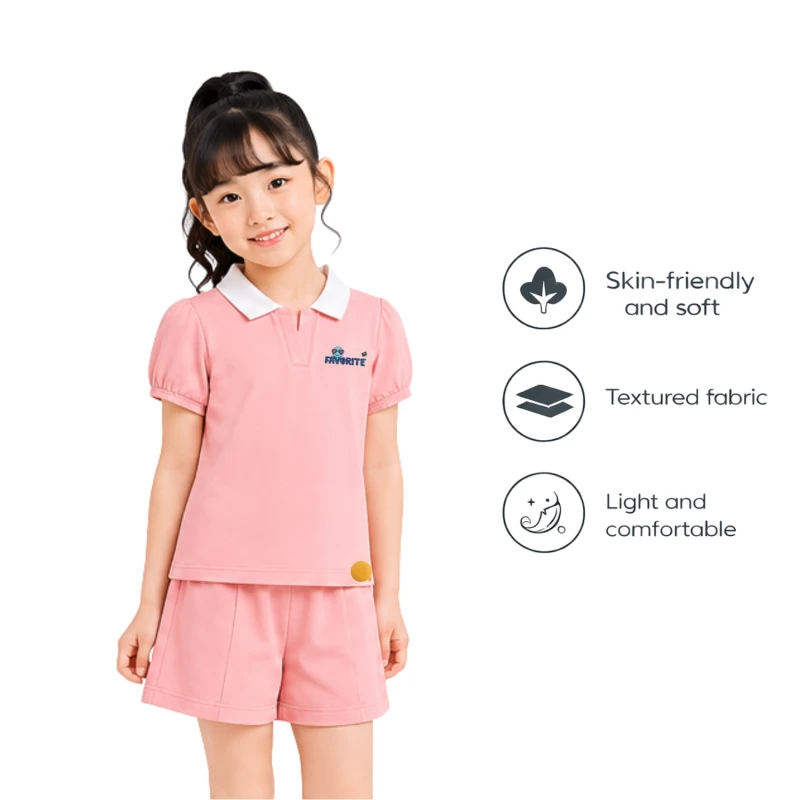Setelan Anak Perempuan Peach Favorite 3004