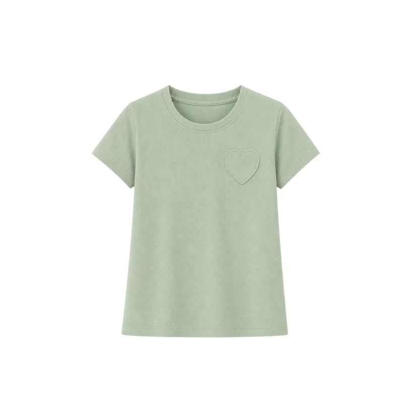 Short Sleeve Wanita Old Navy Basic Tee Sage