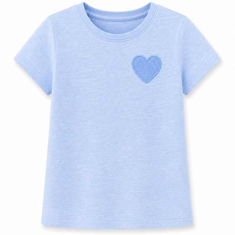 Short Sleeve Wanita Old Navy Basic Tee Blue