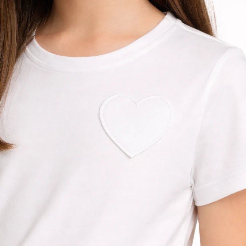 Short Sleeve Wanita Old Navy Basic Tee Putih