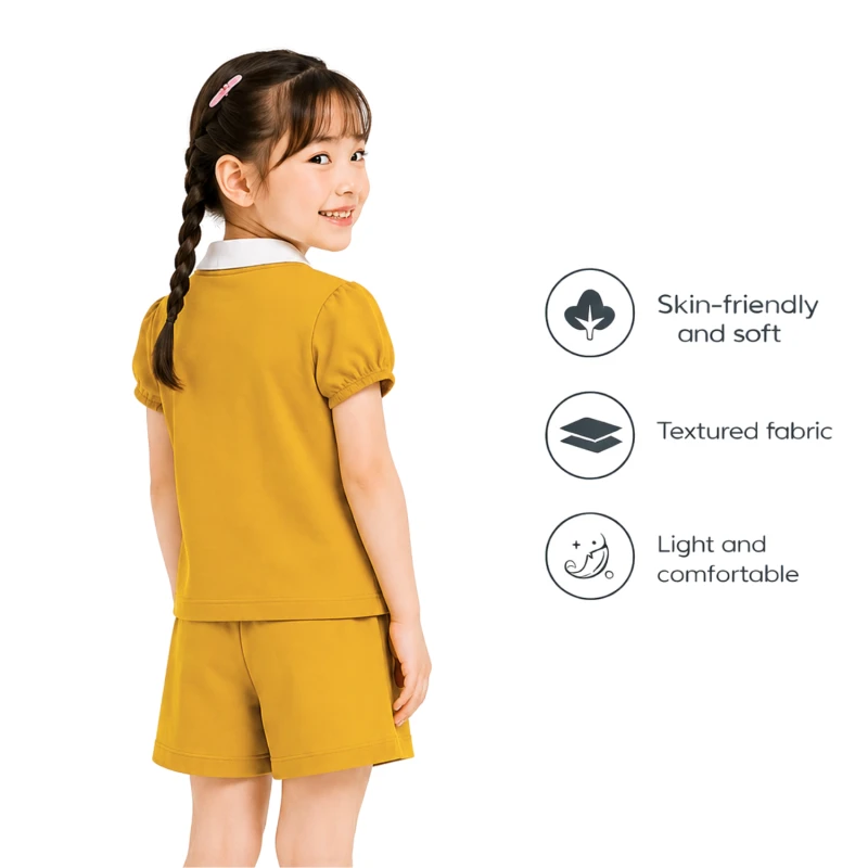 Setelan Anak Perempuan Yellow Earth Day 3004