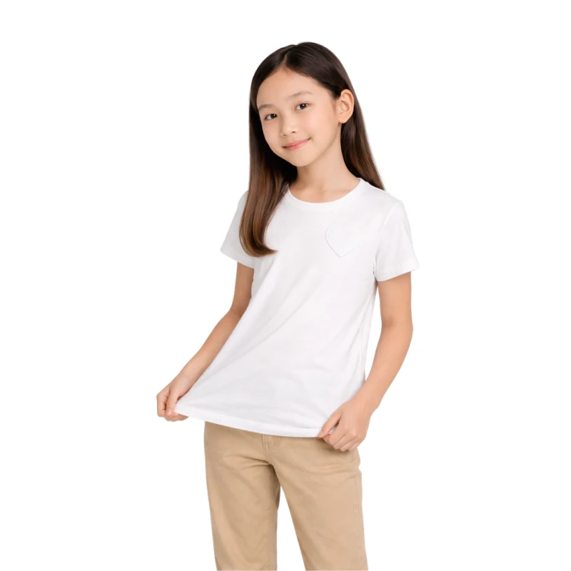 Short Sleeve Wanita Old Navy Basic Tee Putih